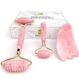 Rose Quartz Roller & Gua Sha